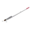 Bild 2/2 - Gelpinsel flach  Z021-6 weiß mit rosa Spitze