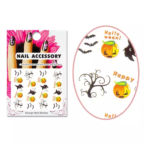 Aufkleber in Acryl Optik  Ble-0918 Halloween