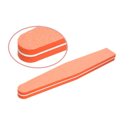 Polier- und Nagelfeile Rhombus 100/180  Orange