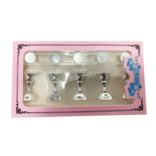 Moonbasanails magnetischer Zierspitzenhalter   Silber
