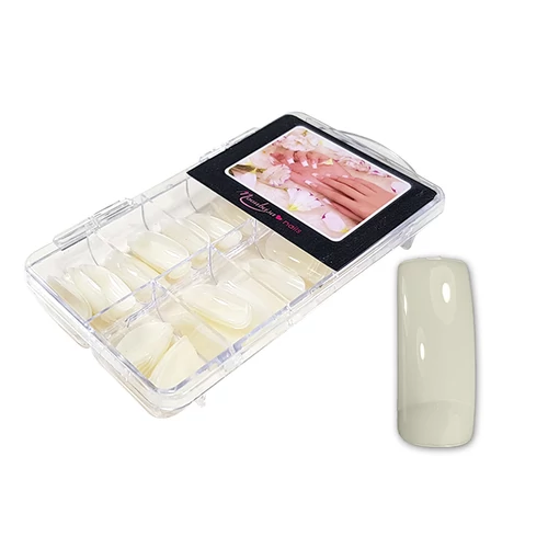 Nail tip box 100 Stück #001-N Natürlich