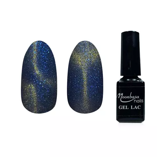 Tiger Eye gellack 5ml #874 Glitter Opal Blue - Glitter Bright Blue