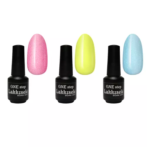 Unicorn ONE Step Gel Lack Set 3x5ml